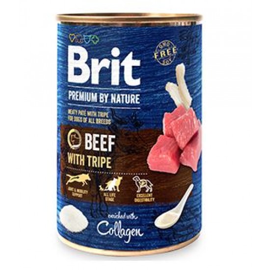 Brit Premium by Nature Beef with Tripe 400g